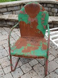 Vintage motel chair