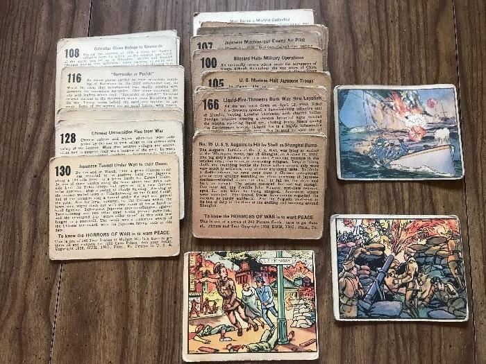 Gum Inc. War trading cards - The Horrors of War