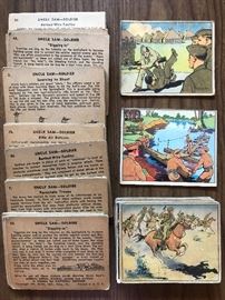 Gum Inc. War trading cards - Uncle Sam - Soldier