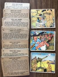 Gum Inc. war trading cards - Uncle Sam - Marine