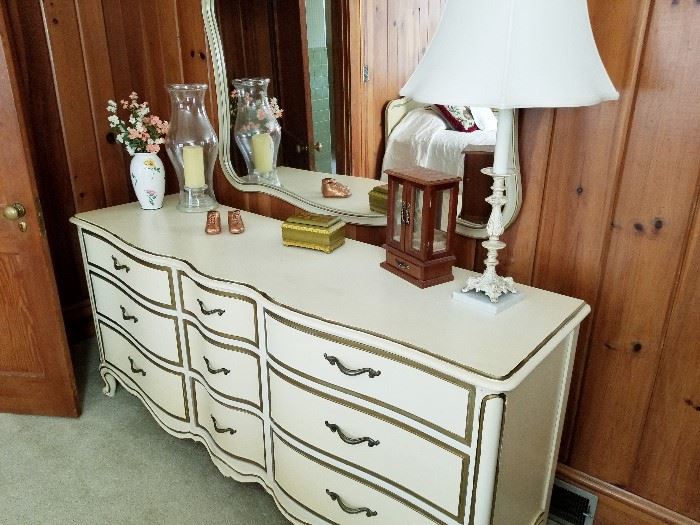 Mid-Century Touraine French Provincial Bedroom Set