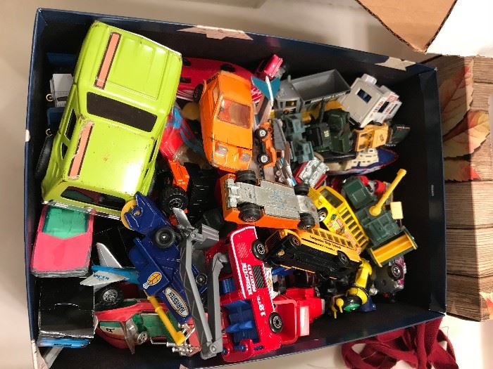 Vintage Matchbox and Hotwheels