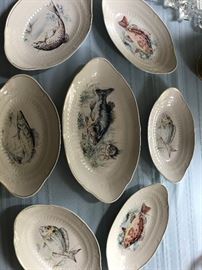 Romanian Fish Plate Set