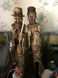 Bone or Ivory Statues