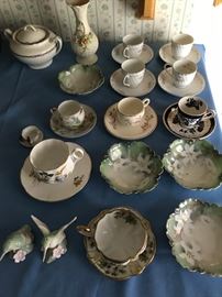 Old German and French Tea Cup Sets