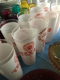 Texas Longhorn Glasses