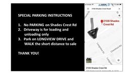 no parking on shades crest