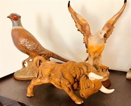 Homco & misc makers, wildlife figurines