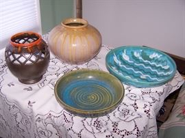 ART POTTERY GERMAN AND OTHERS