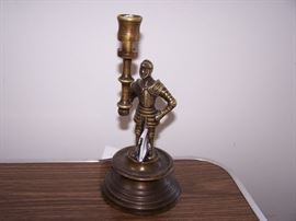 18TH CENTURY CANDLESTICK  GERMAN?