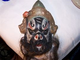 RED CLAY MASK HUMAN  HAIR?