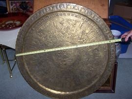 ALL HAND WORKED  FOUND AT SOTHEBYS AUCTION HOUSE  OTTOMAN TURKISH HUGE AND HEAVY