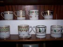 18TH CENTURY ENGLISH CANS CUPS 