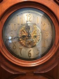Antique Victorian Memorial Grandfather Clock - Hand Made