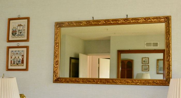 Wall Mirror and Decor