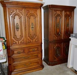 Two Armoire / Cabinets