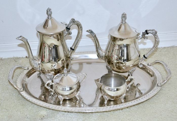 Silver Plate Tea / Coffee Set