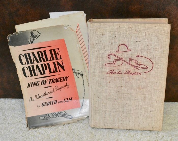 Autographed Charlie Chaplin book