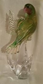 Murano Bird with COA