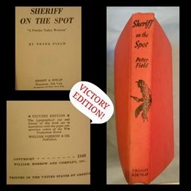 Sheriff on the Spot, Victory Edition Book!