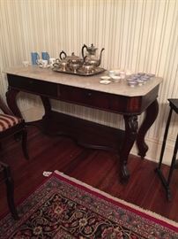 Rococo Marble Top Server