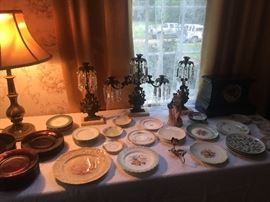 Royal Ruby and various china