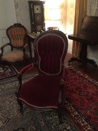 Victorian Walnut Arm Chair