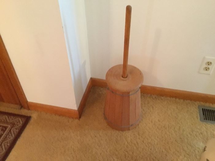 Butter churn, reproduction