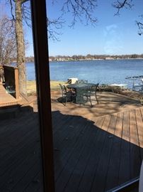Patio Set Table with 4 chairs $100