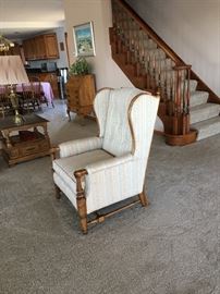 Wing Back Chair BUY IT NOW $90