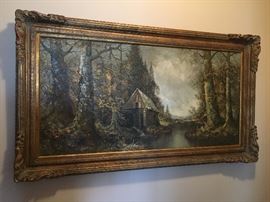 Oil painting by Braver