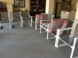 Matching Lightweight indoor/outdoor chairs Buy it NOW $20 Each