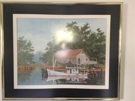 Decor Lake art print by Milton Williams
