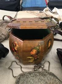 Loads of Womens Purses and Back packs with names such as Borgo Giovanni, Sharper Image, Dooney and Bourke, and of course Coach