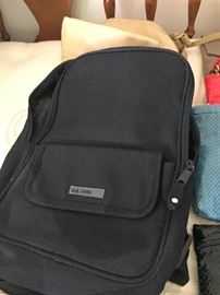 Loads of Womens Purses and Back packs with names such as Borgo Giovanni, Sharper Image, Dooney and Bourke, and of course Coach