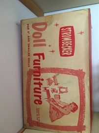 Strombecker Doll Furniture for 8" or smaller dolls