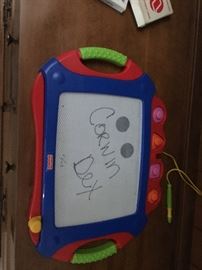 fisher price draw and erase