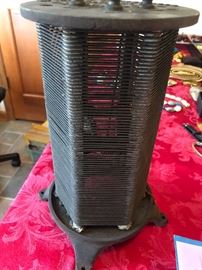 McIntosh Stereo Opticon Company projection apparatus to view images produced on glass plate negatives the ones with the rough edges and white images were the first to be produced in the 1800's then the negative began getting those black and gray tones in the early 1900's