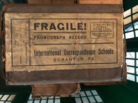 International Correspondence Schools phonograph Record 