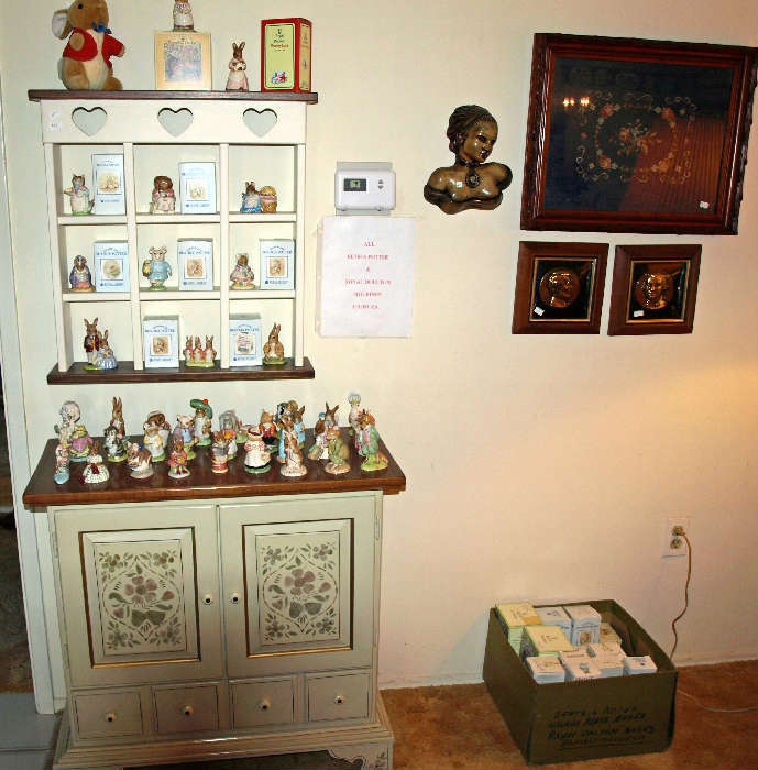 BEATRIX POTTER FIGURINES, ETHAN ALLEN