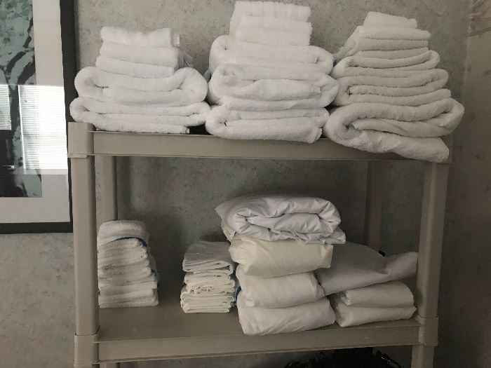 Towels and bed linens