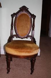 Antique chair, Victorian style