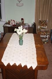 Hand-Crocheted Table Runner