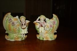 Porcelain Pastoral Vases