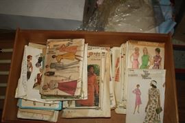 Vintage Dress Patterns--Vogue, McCall's, Butterick