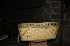 Baby Bassinet (81 years old) Needs some restoring