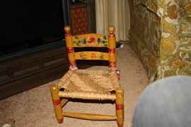 Child's Chair. Can come with Bears!