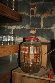 Gallon Pickle Jars, Penrose on Lids