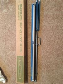 Slide and Movie Screen