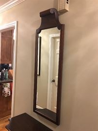 1960s hall mirror from set
